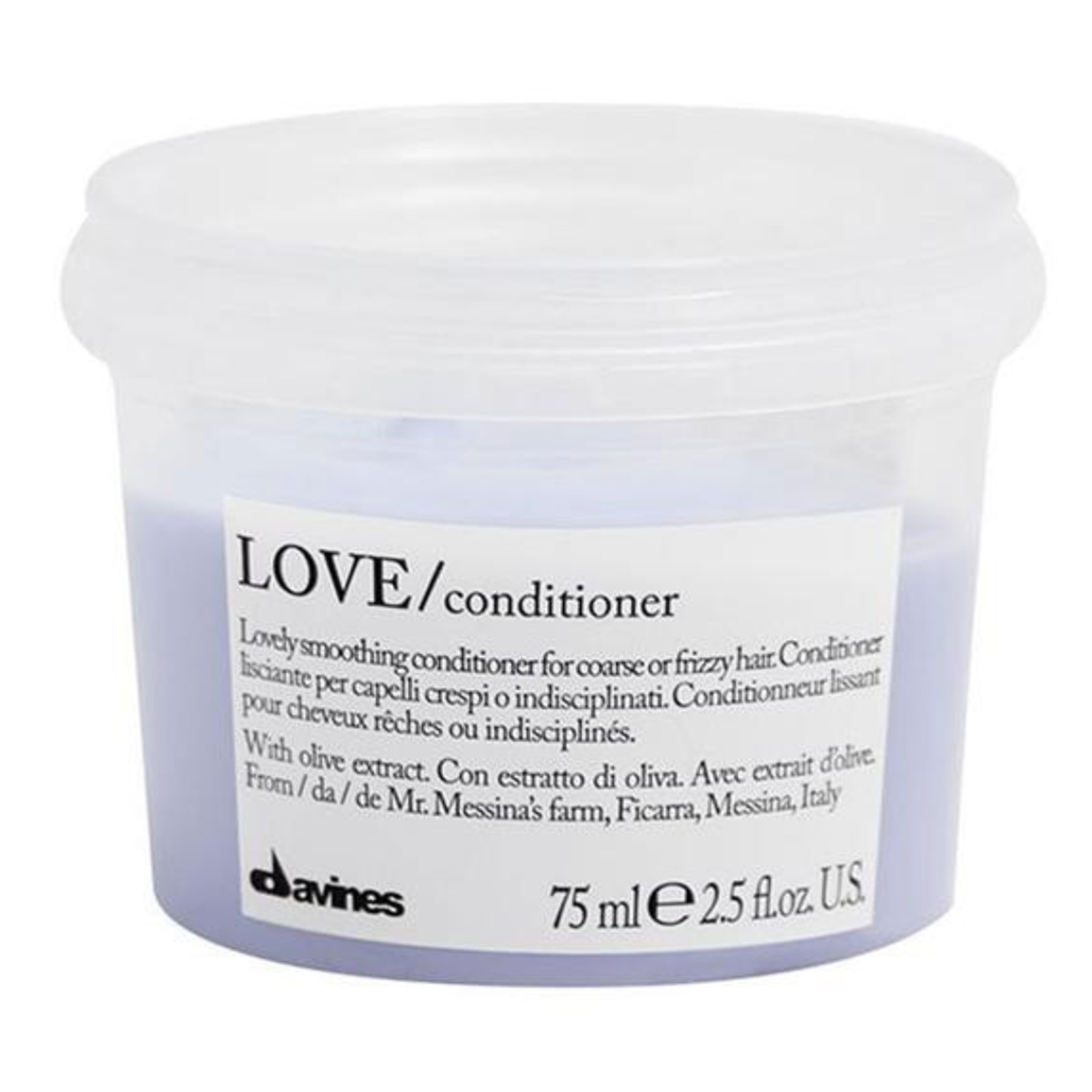 Product Davines Love Smoothing Conditioner ManocoBlue
